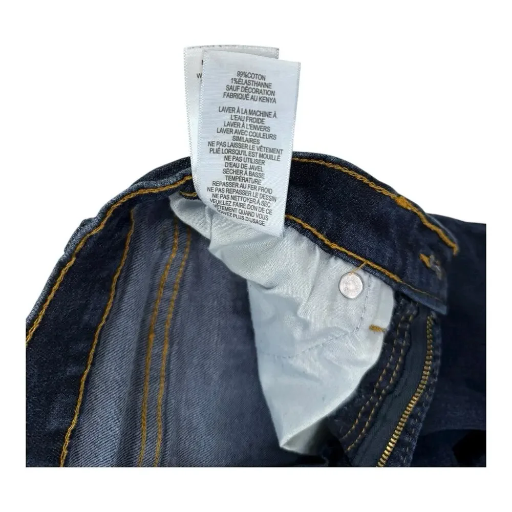Levis 502 Boys Denim Jeans Sz 16 Reg 28 x 28